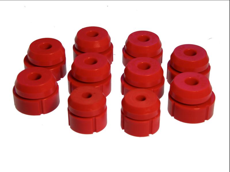 Soporte para carrocería Prothane 80-96 Ford Bronco 2wd/4wd - Rojo