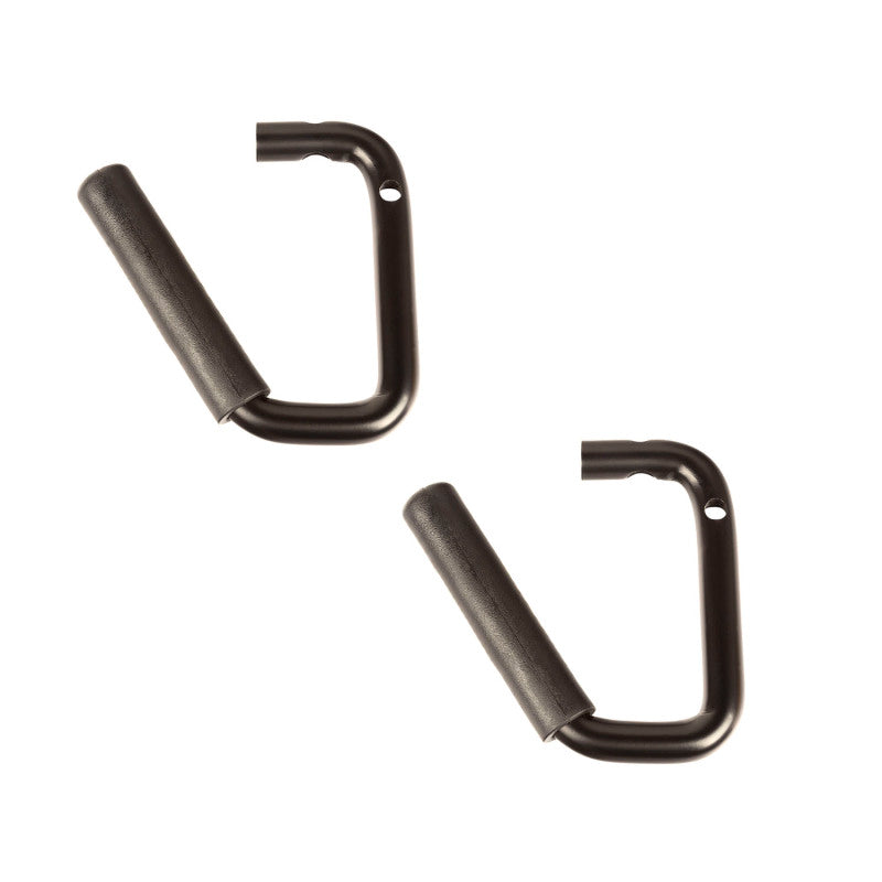 Rugged Ridge Stahl-Haltegriffe vorn, Paar, schwarz, 07-18 Jeep Wrangler JK/JKU