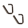 Rugged Ridge Stahl-Haltegriffe vorn, Paar, schwarz, 07-18 Jeep Wrangler JK/JKU