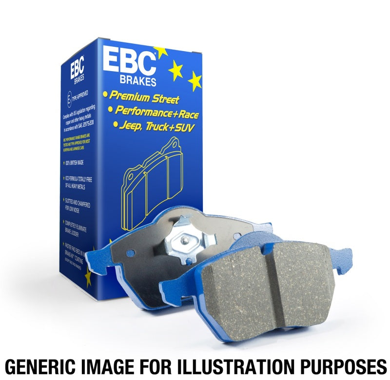 EBC For 08-15 Infiniti G37 3.7 Bluestuff Rear Brake Pads