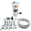 Módulo de bomba y kit de retorno con líneas de combustible CPE de DeatschWerks 06-11 Honda Civic Si K20 DW400