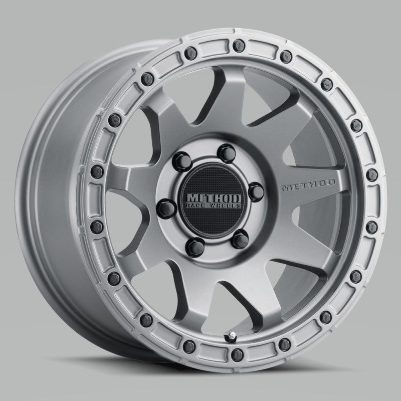 Method MR317 17 x 8,5, 0 mm Versatz, 6 x 5,5, 106,25 mm, CB, mattes Titanrad