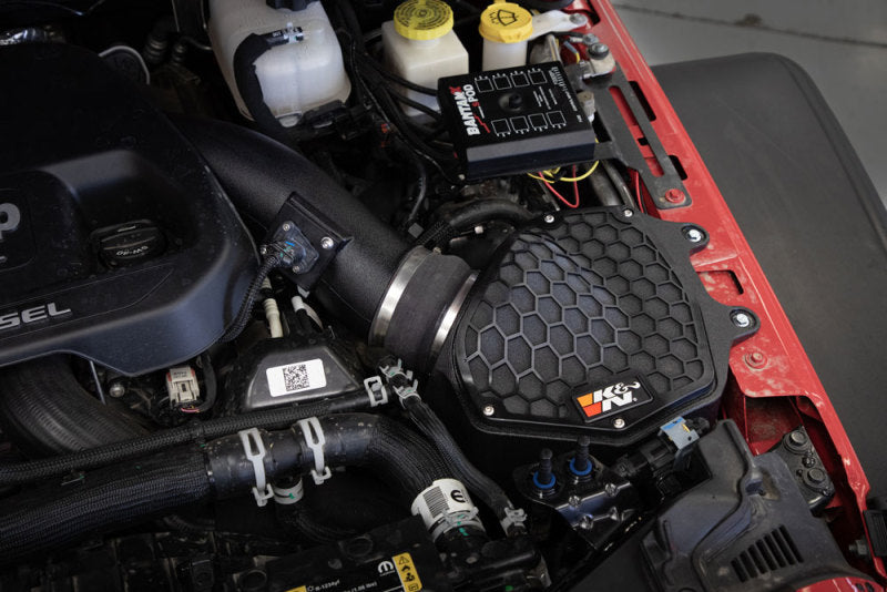 K&N 20-21 Jeep Wrangler V6-3.0L DSL Aircharger Performance Intake