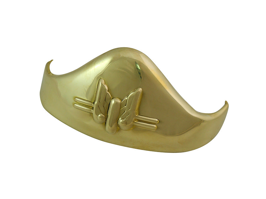 Rocket Style Polished Brass Rear Fender Tip For Harley-Davidson 1936-1948