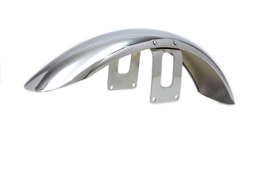 Chrome Front Fender Narrow Glide For Harley-Davidson 1974-1994