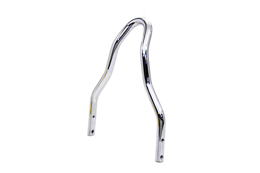 10" Chrome Round Sissy Bar Top For Harley-Davidson