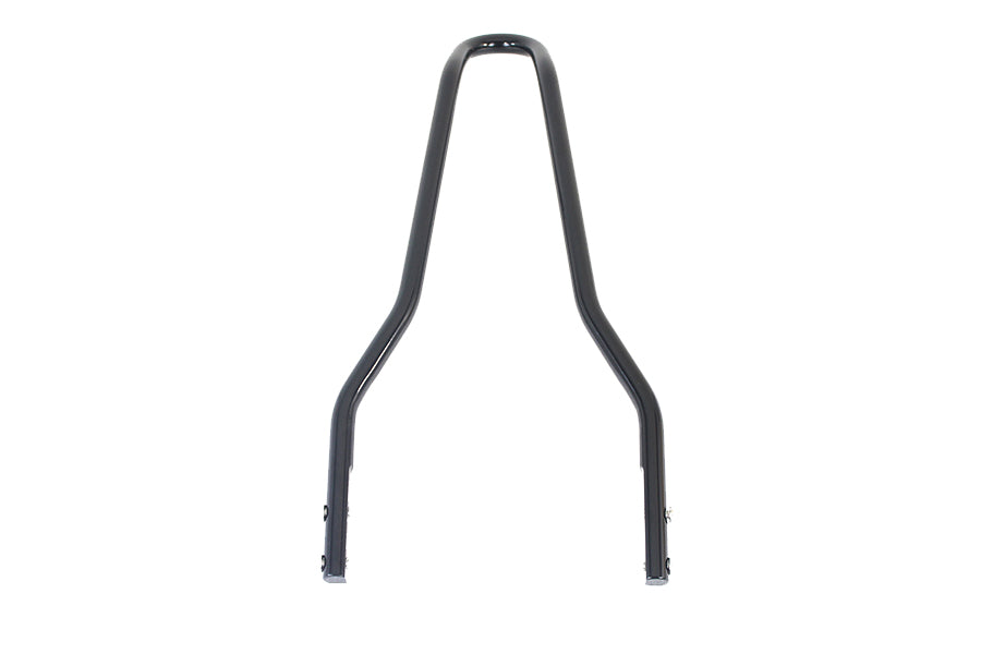 16" Round Sissy Bar Top Black For Harley-Davidson 1972-1993