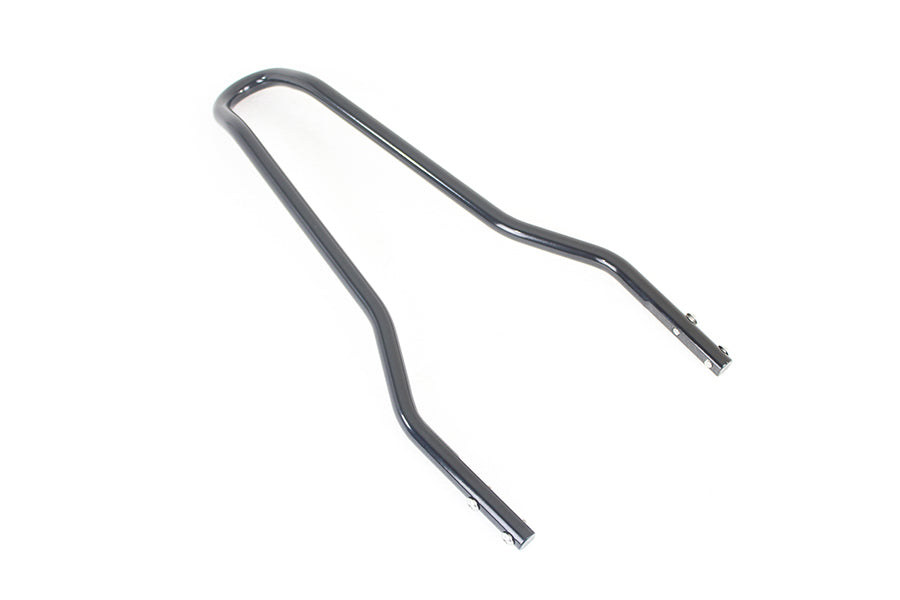 Sissy Bar Top Redondo 16" Negro Para Harley-Davidson 1972-1993