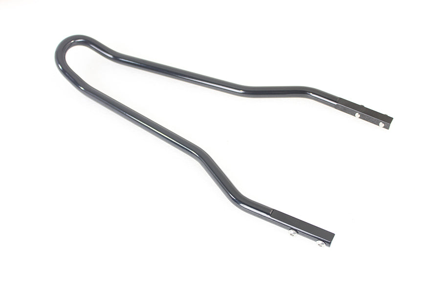 Sissy Bar Top Redondo 16" Negro Para Harley-Davidson 1972-1993