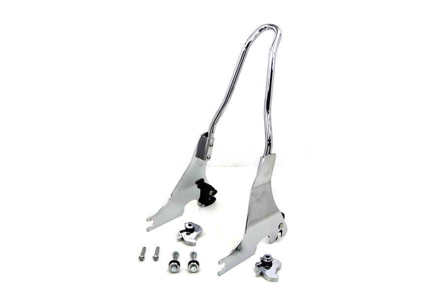 13" Sissy bar Kit Chrome For Harley-Davidson Sportster 2004-2022