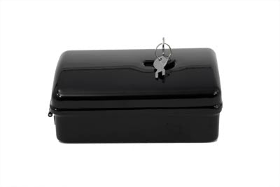 Rectangular Black Tool Box For Harley-Davidson 1936-1939