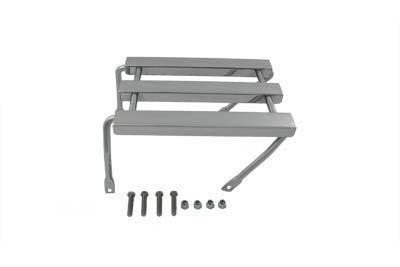 Chrome Three Channel Luggage Rack For Harley-Davidson Softail 1984-2006