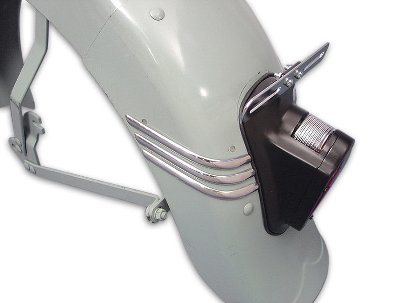 Rear Fender Trim Set Sargent Stripe Style For Harley-Davidson FLH 1949-1984