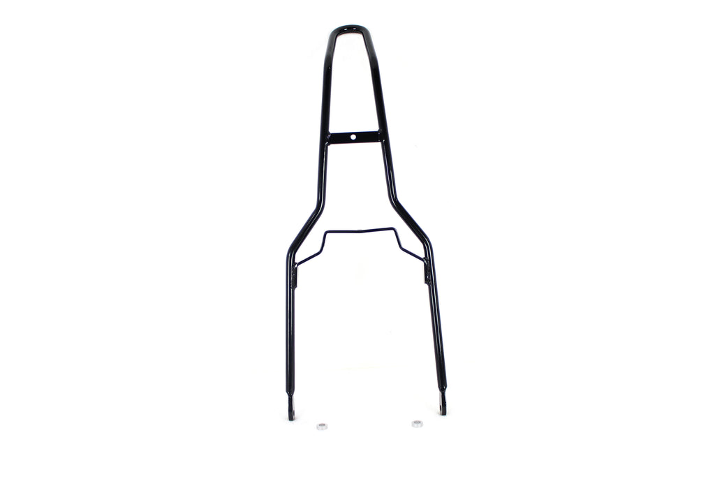 28" Captain America Style Black Sissy Bar For Harley-Davidson Rigid Frames