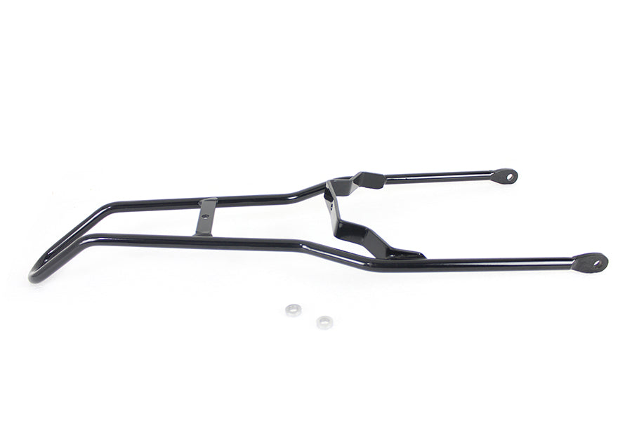 28" Captain America Style Black Sissy Bar For Harley-Davidson Rigid Frames