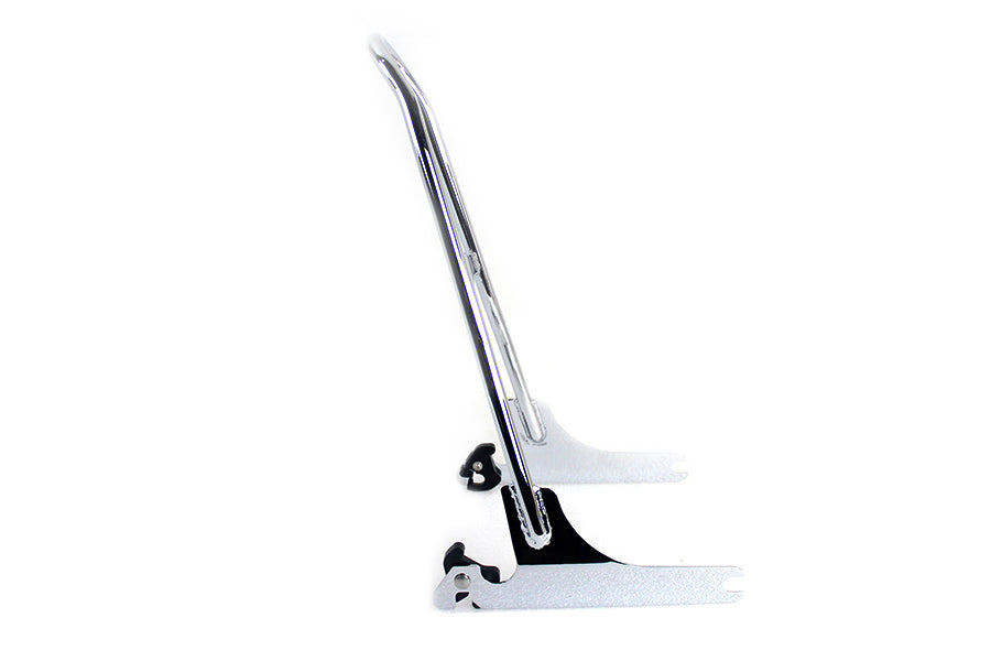 Chrome One-Piece Detachables Sissy Bar Upright For Harley-Davidson Dyna