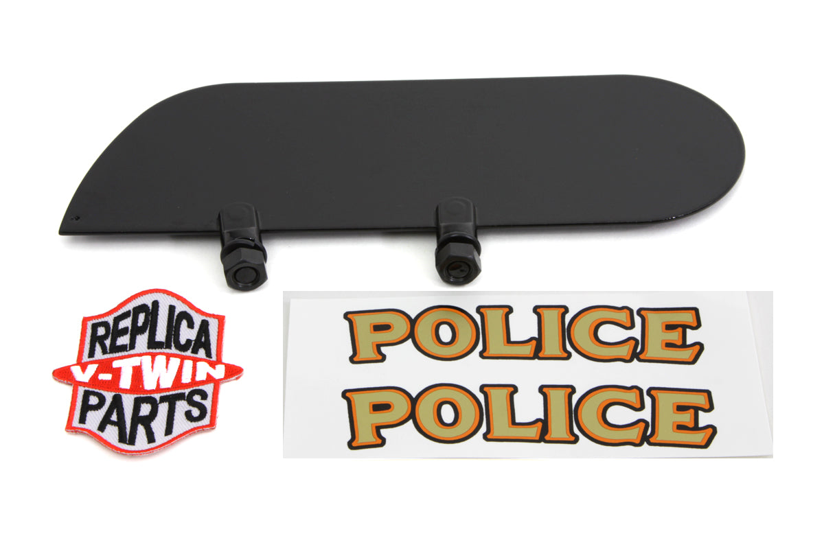 Fender Marker Plate For Harley-Davidson Police