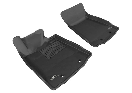 3D MAXpider For 2009-2019 Nissan 370Z Kagu 1st Row Floormat - Black