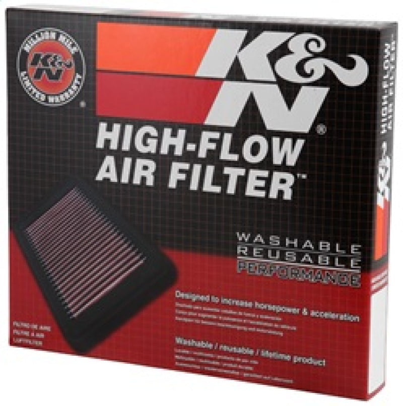 K&N For 15-17 Nissan NP300 L4-2.3L DSL Drop In Air Filter