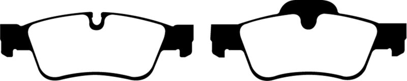 EBC 12+ Mercedes-Benz G63 AMG 5.5 Twin Turbo Redstuff Bremsbeläge hinten