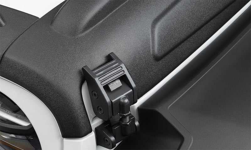 Bushwacker 18–22 Jeep Wrangler 2/4-türig / 20–22 Jeep Gladiator Trail Armor Motorhaubenpanzerung (3-tlg.) – Tex. Schwarz