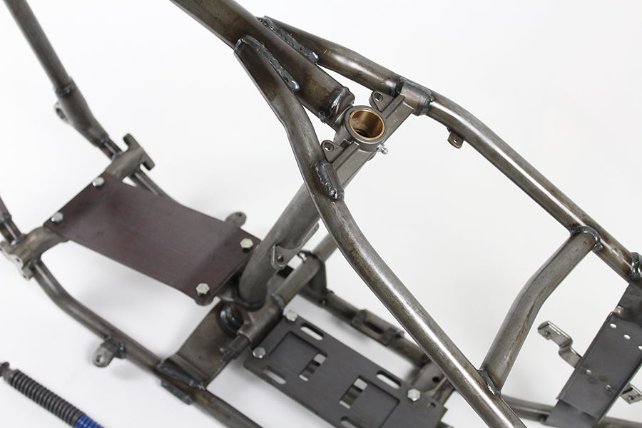 Replica Retro Straight Leg Rigid 30° Rake Frame For Harley-Davidson