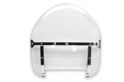 Replica Assembled Clear Windshield For Harley-Davidson Panhead FL 1949-1959