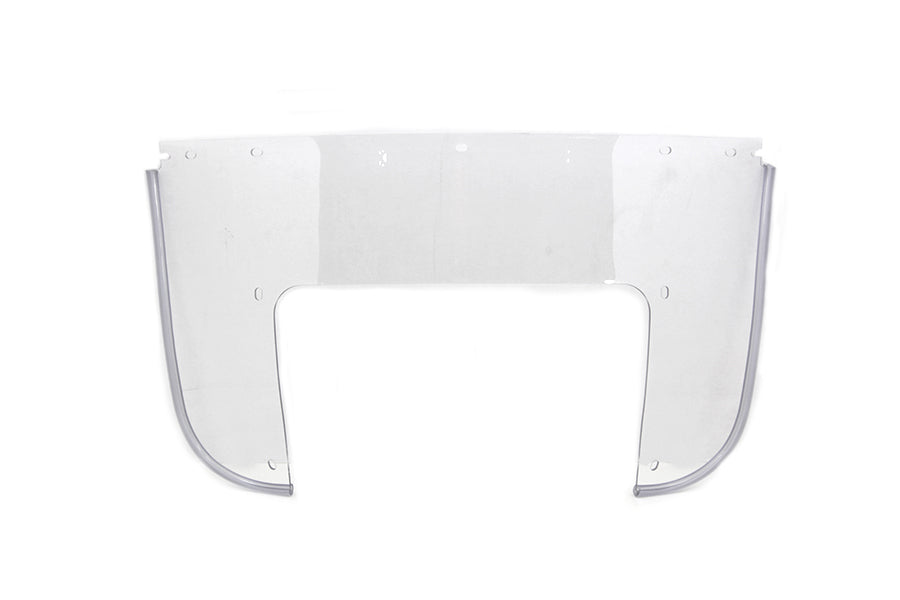 Beaded Lower Windshield Clear For Harley-Davidson FL 1960-1984