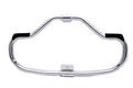Chrome Front Engine Guard With Footpeg Pads For Harley-Davidson Sportster