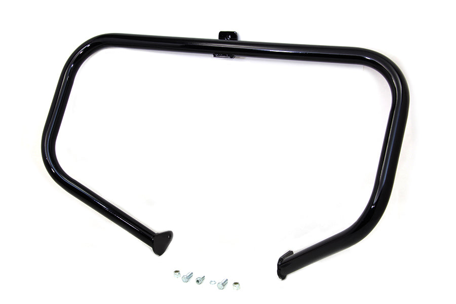 Black Front Engine Guard Bar For Harley-Davidson Touring 1988-1996