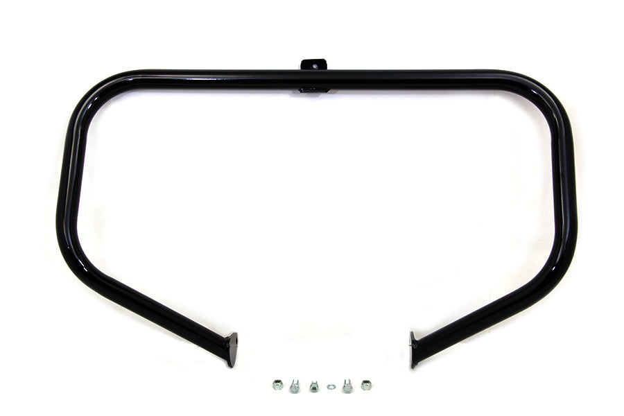 Black Front Engine Guard Bar For Harley-Davidson Touring 1988-1996