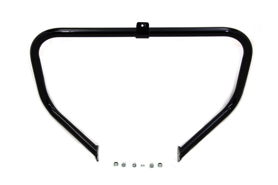 Black Front Engine Guard Bar For Harley-Davidson Touring 1988-1996