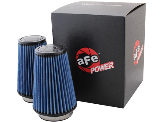 Filtro de aire de repuesto aFe MagnumFLOW IAF PRO 5R EcoBoost Stage 2, 3-1/2F x 5B x 3-1/2T x 7H x 1FL