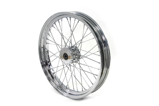 23" x 3" Billet Spool Front Wheel For Harley-Davidson