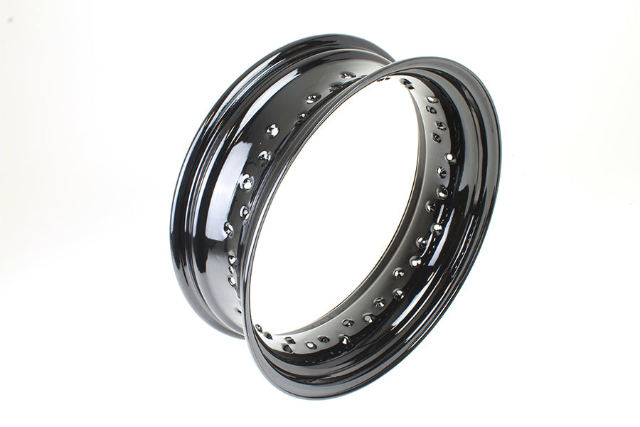 40 Spoke 16X5" Black Rear Rim For Harley-Davidson Touring 2009 And Later