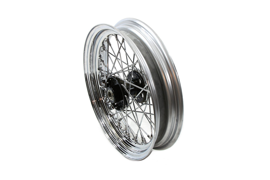 Réplica de rueda de radios delantera o trasera de 16" para Harley-Davidson 1936-1966