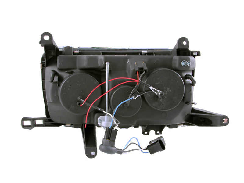 ANZO 1991-1994 Toyota Land Cruiser Kristallscheinwerfer mit Halo Chrom