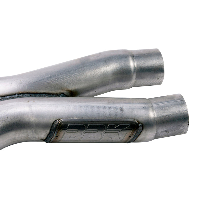 BBK 05-10 Mustang 4.6 Tubo intermedio corto X con convertidores catalíticos 2-3/4 para cabezales de tubo largo BBK