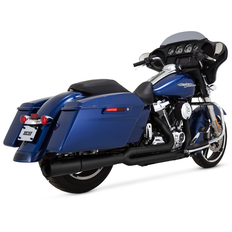 Vance &amp; Hines HD Dresser 17-22 Pro Pipe 2-1 Schwarz PCX Komplettauspuff