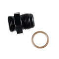 Fragola -8AN x 3/4-16 (8) Radius Fitting O-Ring - Schwarz