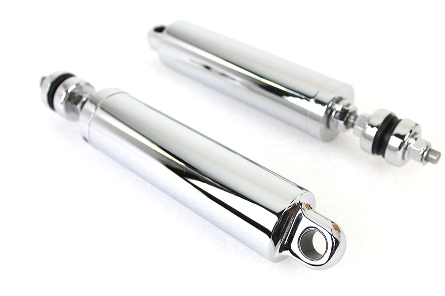 Chrome Billet Slim Shock Set Adjustable For Harley-Davidson Softail 2000-2017