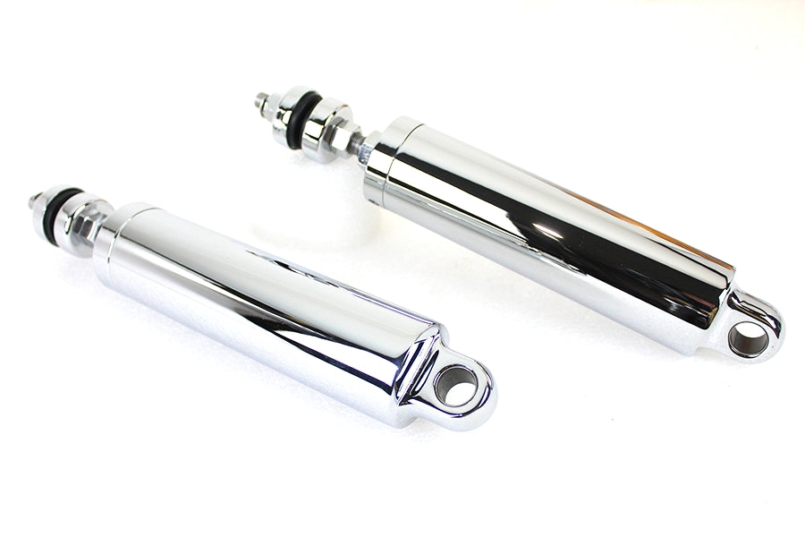 Chrome Billet Slim Shock Set ajustable para Harley-Davidson Softail 2000-2017