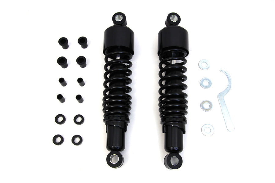 12-1/2" Shock Set Black For Harley-Davidson Touring 1995-2016