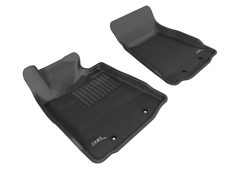 3D MAXpider For 2009-2019 Nissan 370Z Kagu 1st Row Floormat - Black