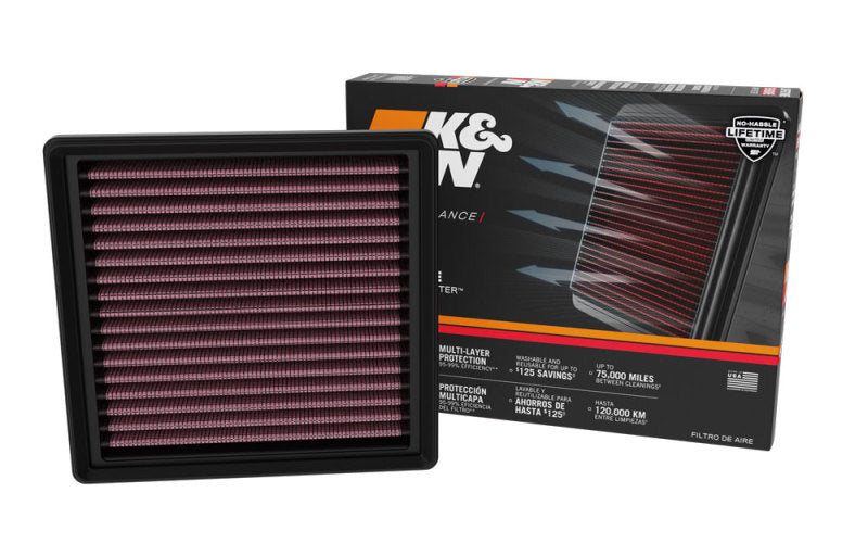 Filtro de aire de repuesto K&amp;N para Lexus LC500 V8-5.0L 18-23