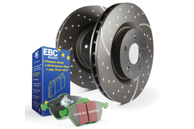 EBC S10 Kits Greenstuff-Beläge und GD-Rotoren