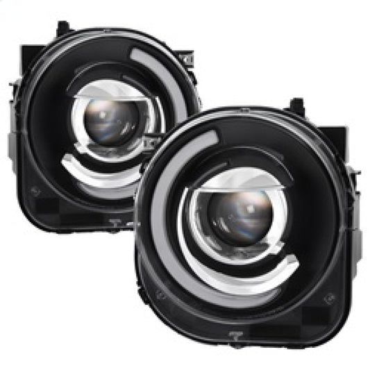 Barra de luces DRL para Jeep Renegade 15-17 xTune, faros delanteros con proyector, color negro (PRO-JH-JREN-LBDRL-BK)