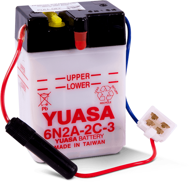 Yuasa 6N2A-2C-3Conventional 6 Volt Battery