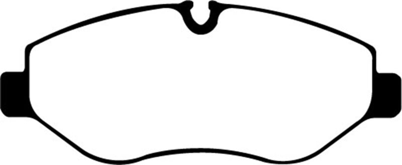 EBC 07+ Dodge Sprinter 2500 Greenstuff Bremsbeläge vorn