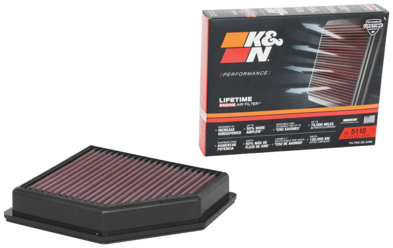 K&N For 20-22 Nissan Sentra 2.0L L4 Replacement Air Filter